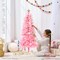 Best Choice Products Prelit Colored Christmas Tree, 4ft Artificial Tree Holiday Decor w/ LED Lights
